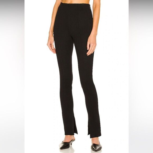 NWT Anine Bing Black Pants Leggings Slim Size 4 - Picture 6 of 14